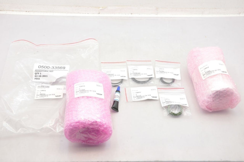 VAT 0500-33569 Vacuum Feedthrough Kit NEW