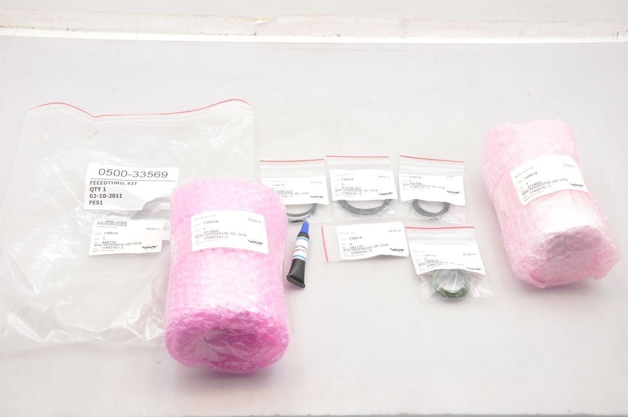 VAT 0500-33569 Vacuum Feedthrough Kit NEW