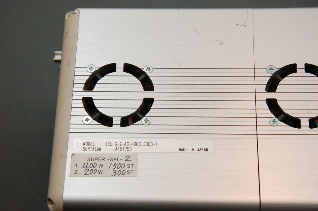 IA SEL Linear Motion Controller SEL-G-2-AC-400C 200B-1