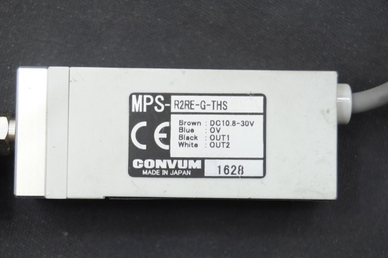 Parker Convum MPS-R2RE-G-THS Digital Readout 6mm Pressure Sensor 10-30VDC