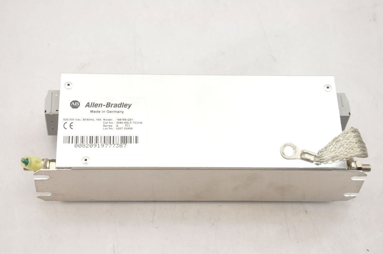 Allen Bradley 198788-Q01 Line Filter 3x520/300VAC 50-60Hz