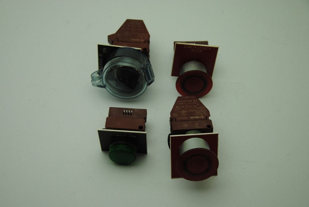 GE P9PDNF0, Push Button Operator, Lot of 4