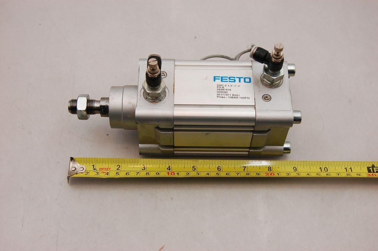 Festo Pneumatic Cylinder DNC-2 1/2"-1"-P-PV-A