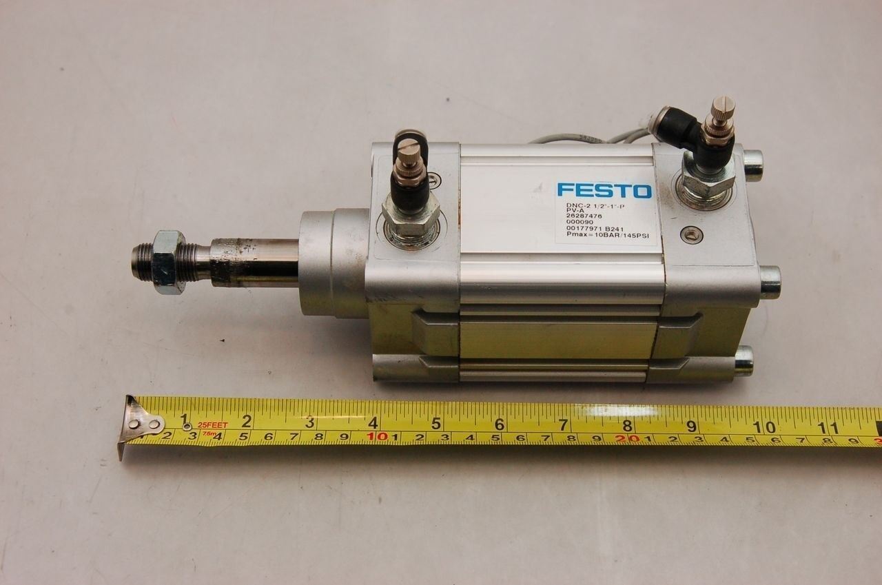 Festo Pneumatic Cylinder DNC-2 1/2"-1"-P-PV-A