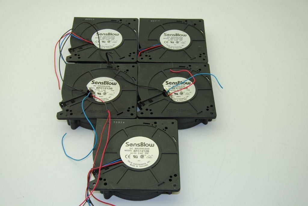 Delta Electronics BFC1212B, DC Brushless Fan, DC12V 2.00A, Lot 5
