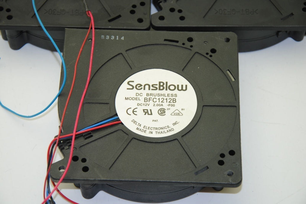 Delta Electronics BFC1212B, DC Brushless Fan, DC12V 2.00A, Lot 5