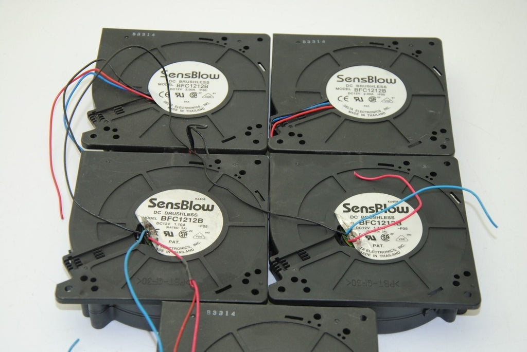 Delta Electronics BFC1212B, DC Brushless Fan, DC12V 2.00A, Lot 5