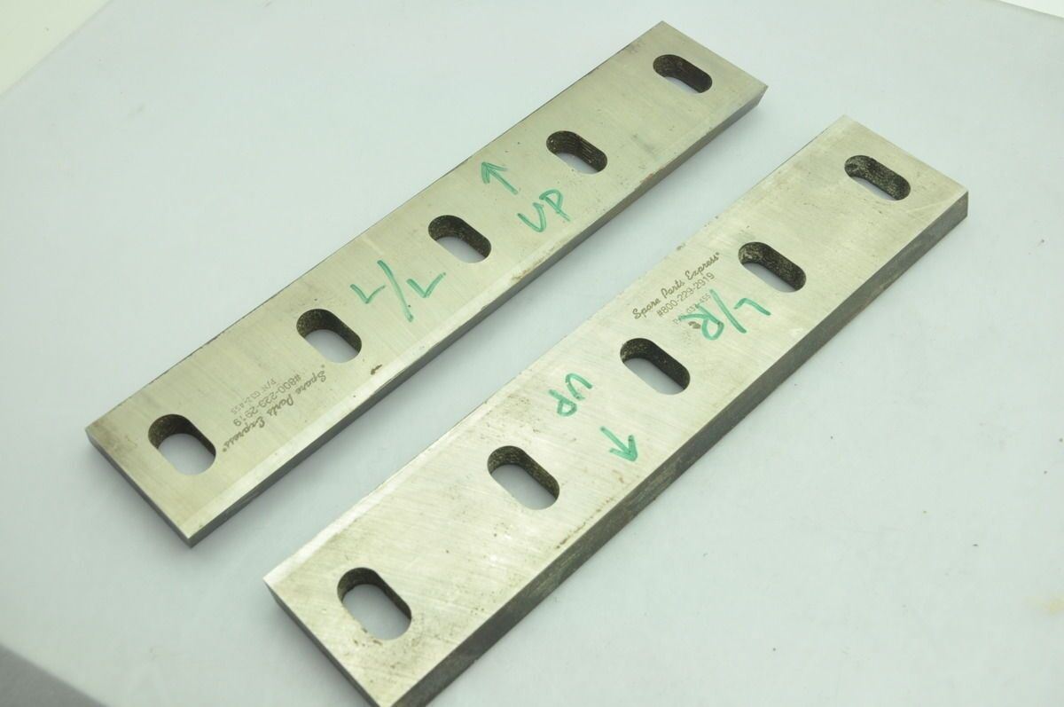 Granulator Blades G32-445 Cumberland, Nelmor Ball Lot of 2