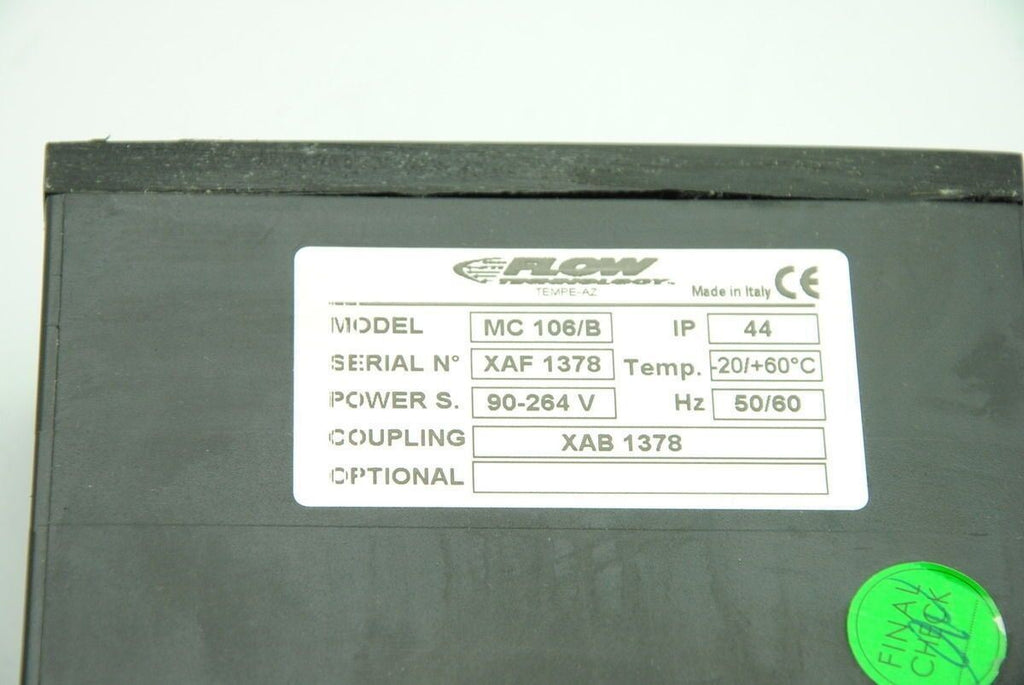 Flow Technology MC 106/B Sensor Transmitter, 90-264V, 50/60Hz