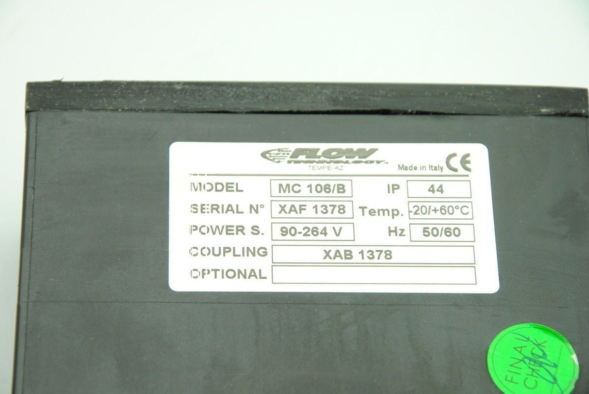 Flow Technology MC 106/B Sensor Transmitter, 90-264V, 50/60Hz