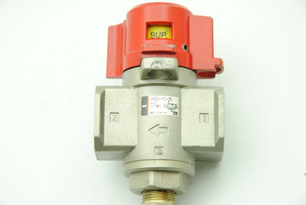 SMC VHS30-N03-RZ 3-Port Lockout Valve, 3/8" NPT