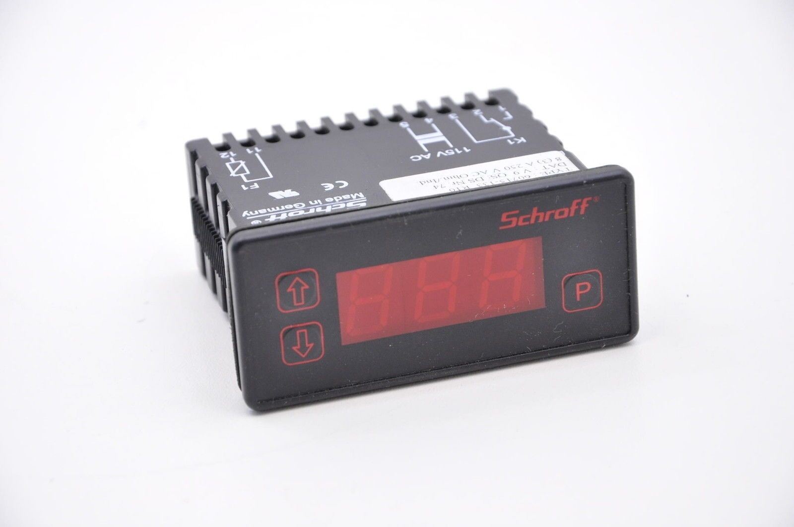 Schroff 60715-133 R10 Thermostat Display Module