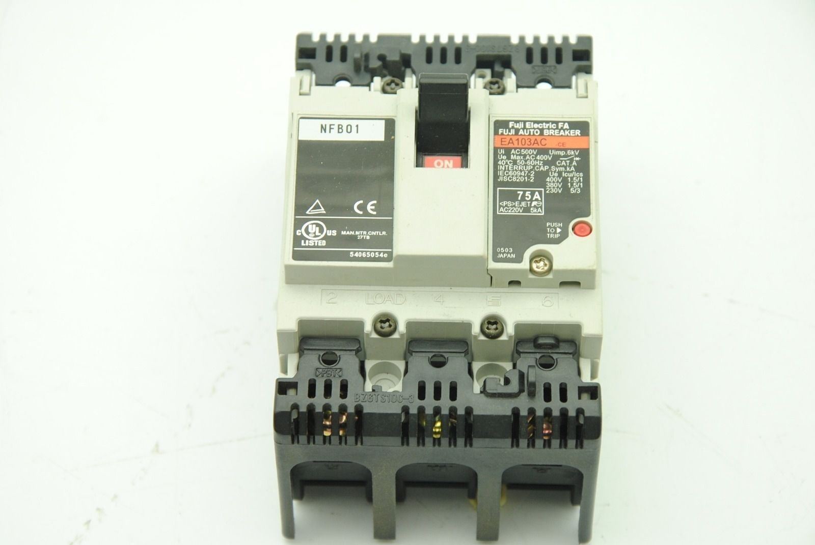 FUJI ELECTRONICS EA103AC Auto Breaker 75A AC220V