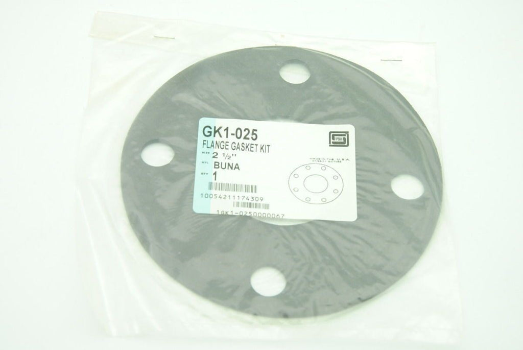 Spears Buna GK1-025 2-1/2" Flange Rubber Pipe 4 Bolt Gasket Kit  Lot of 16 - NEW