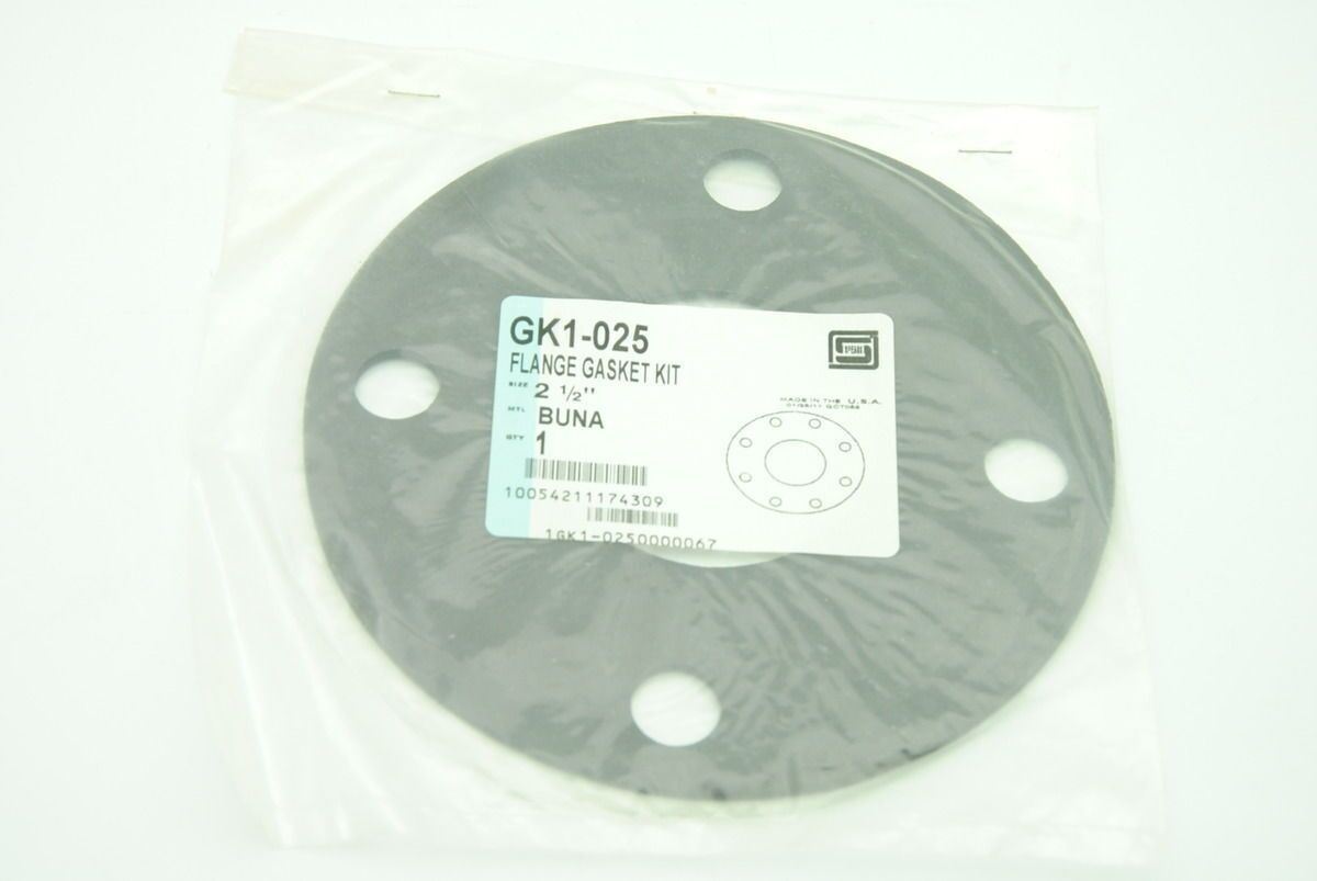 Spears Buna GK1-025 2-1/2" Flange Rubber Pipe 4 Bolt Gasket Kit  Lot of 16 - NEW