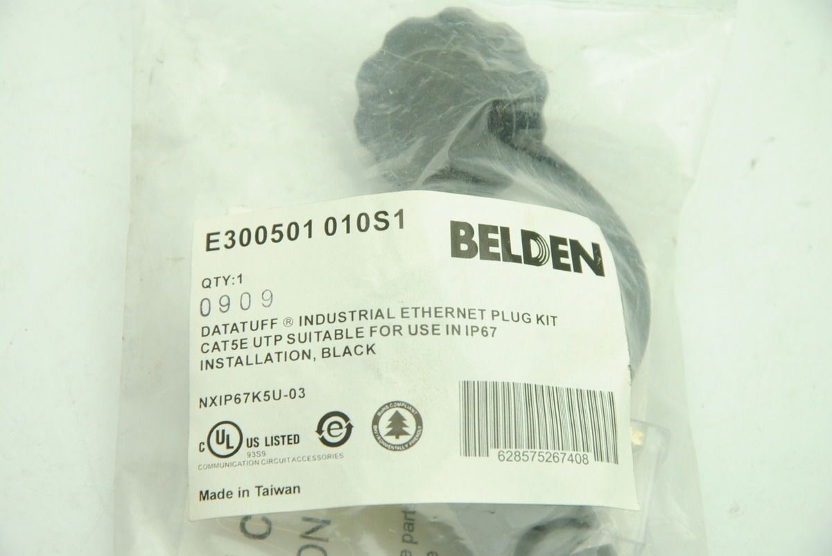 Belden E100501 010S1 Industrial Ethernet Modular Jack Cat5E UTP - NEW