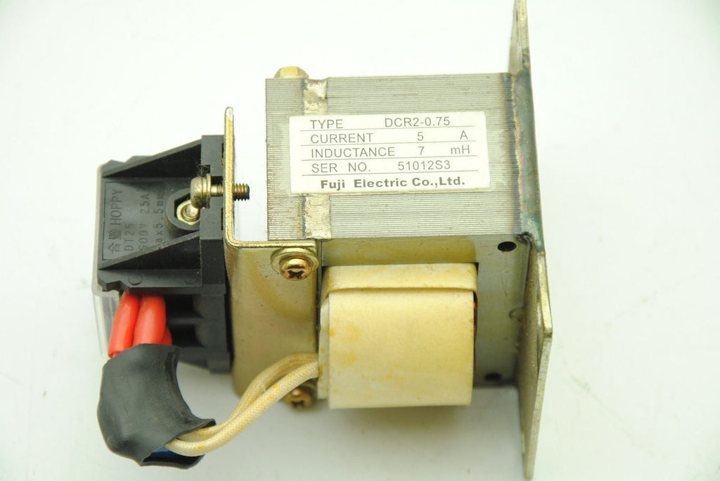 FUJI Electric DCR2-0.75 Transformer 5A 7mH DC Power