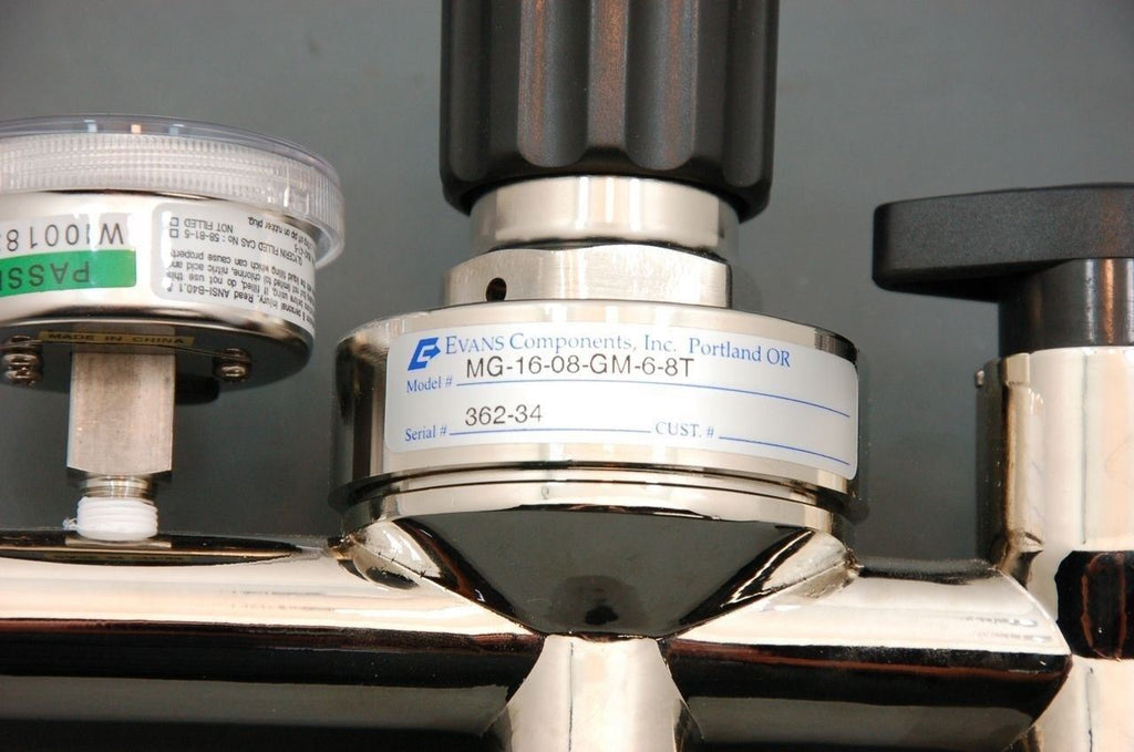 Evans Components, Integrated Manual Regulator Va, 0-125 PSIG, 3/8"