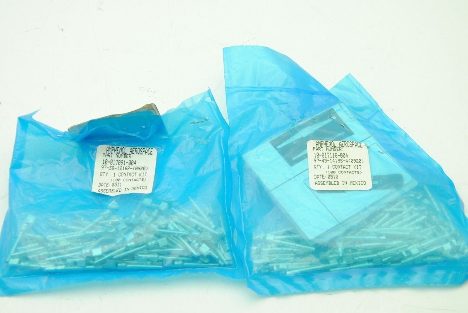 Amphenol 10-817091-004 Connector Contact POS Crimp, New