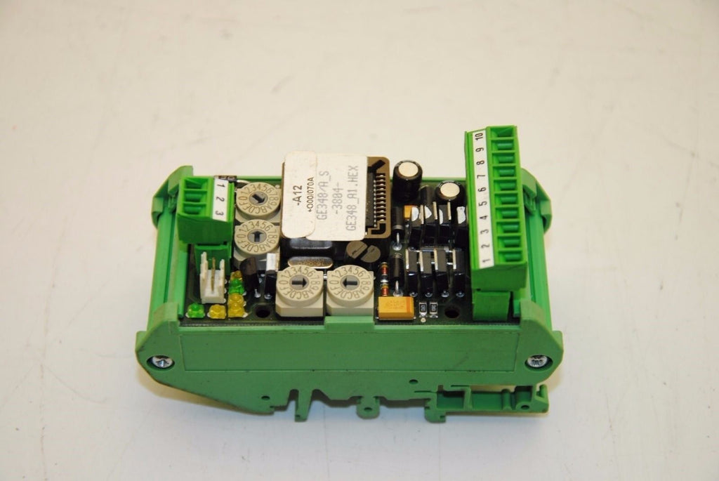 PHOENIX CONTACT MIXED LOT OF 8 w/Din Rail Mounts GE073/E-1548 GE348/A-S-6398 +++