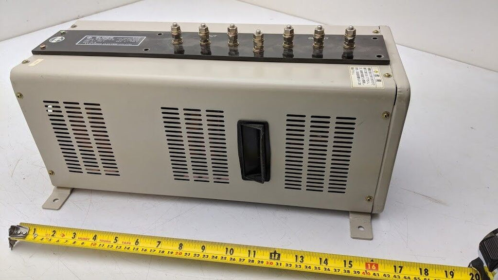 YAMABISHI ELECTRIC S3P-240-10 B Volt Slider 2V 10A 3 Phase Powerstat Variac 240V