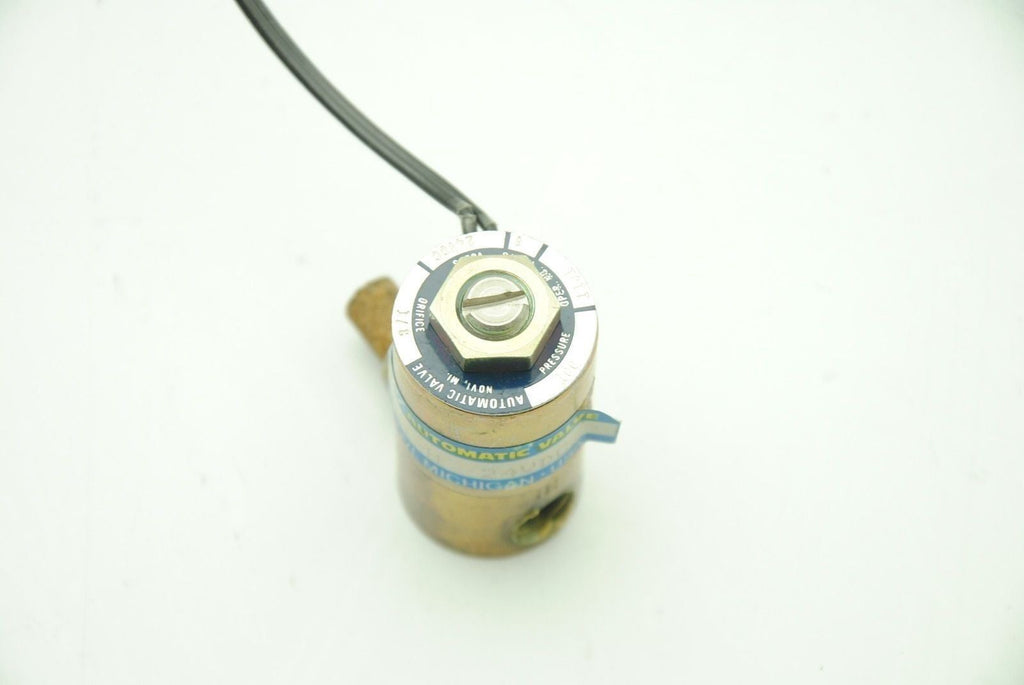 AUTOMATIC VALVE 11J1-H Solenoid Valve 6W 24VDC 1/8" Orifice - Lot of 3