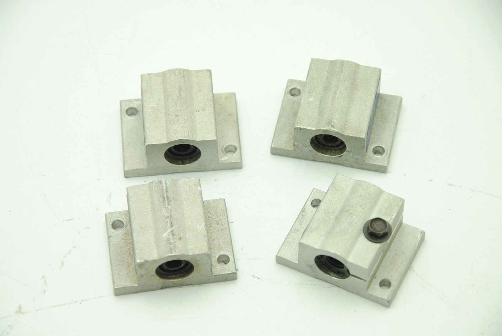 THOMSON INDUSTRIES SPB-4 Super Pillow Block Lot of 4, 1/4" 0.25" Rod