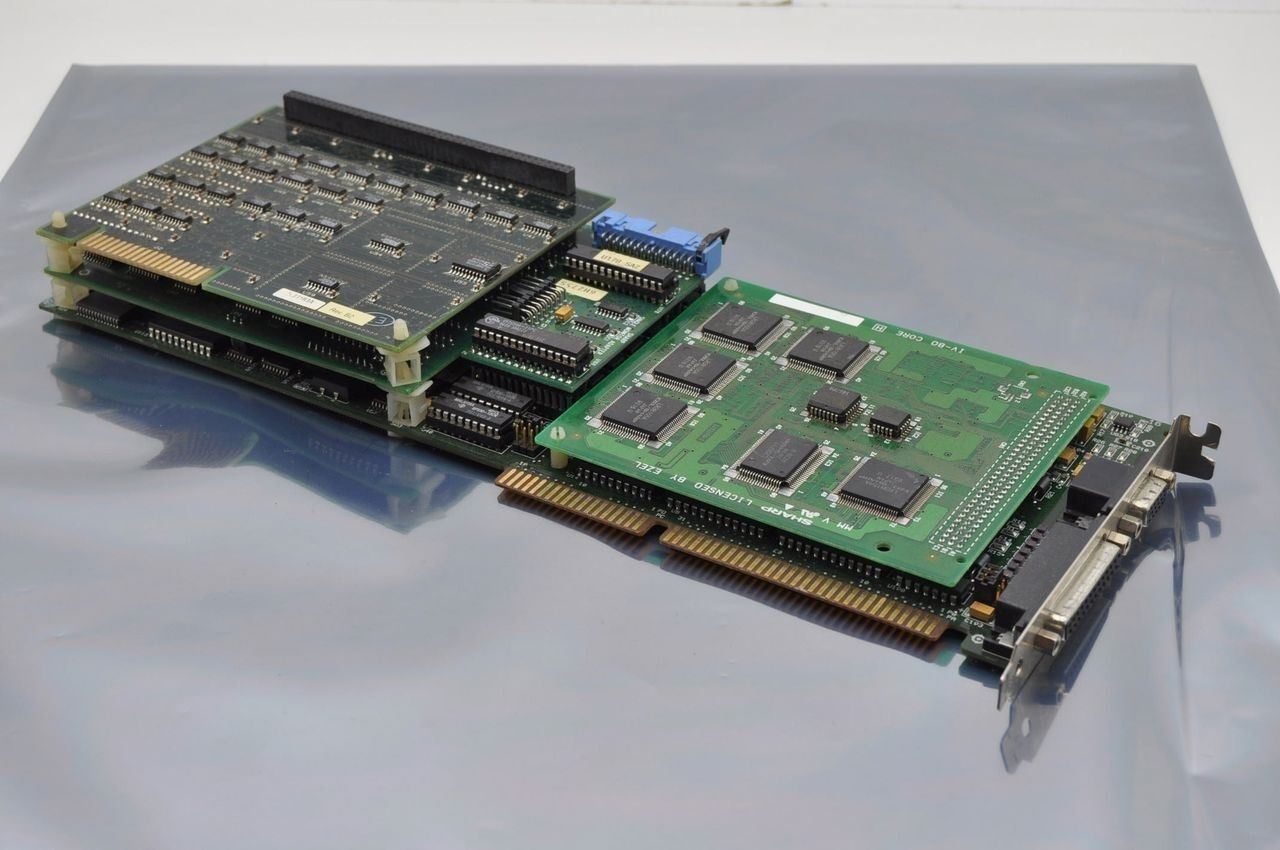 Sharp GPB-1 ISA Image Processing Board ISA PC bus EZEL IV-80 Core