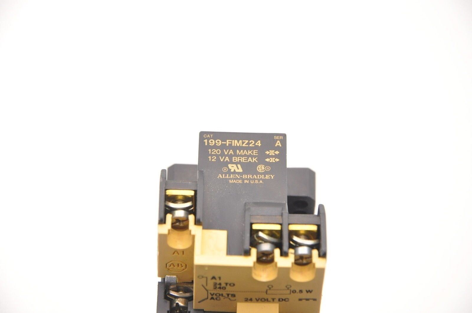 Allen Bradley Contactor 100-A12ND3 Ser B 24VDC Coil