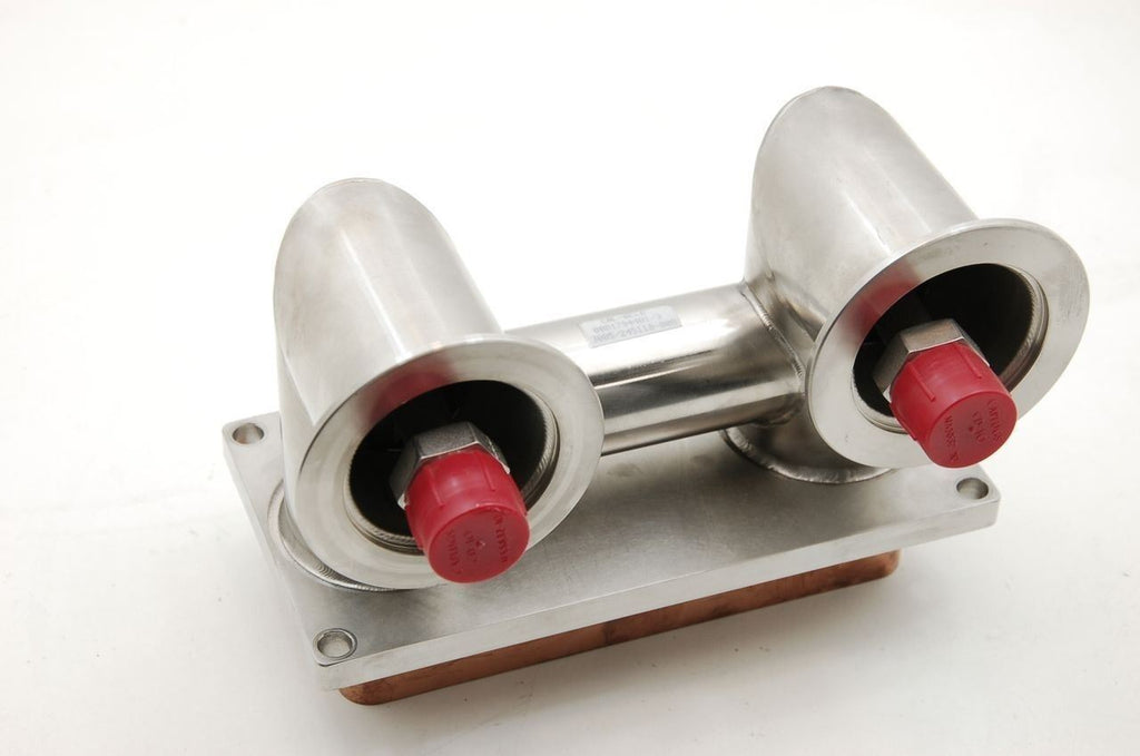 Cal Weld Cooling Transfer 7.5"x 3 3/4" Copper Heat Sink Block High Vacuum Sealed