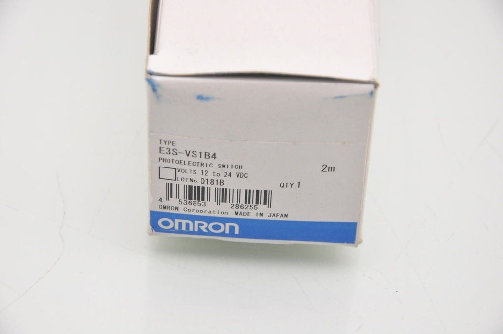 Omron E3S-V1B4 Photoelectric Switch 12-24V DC PLC NIB