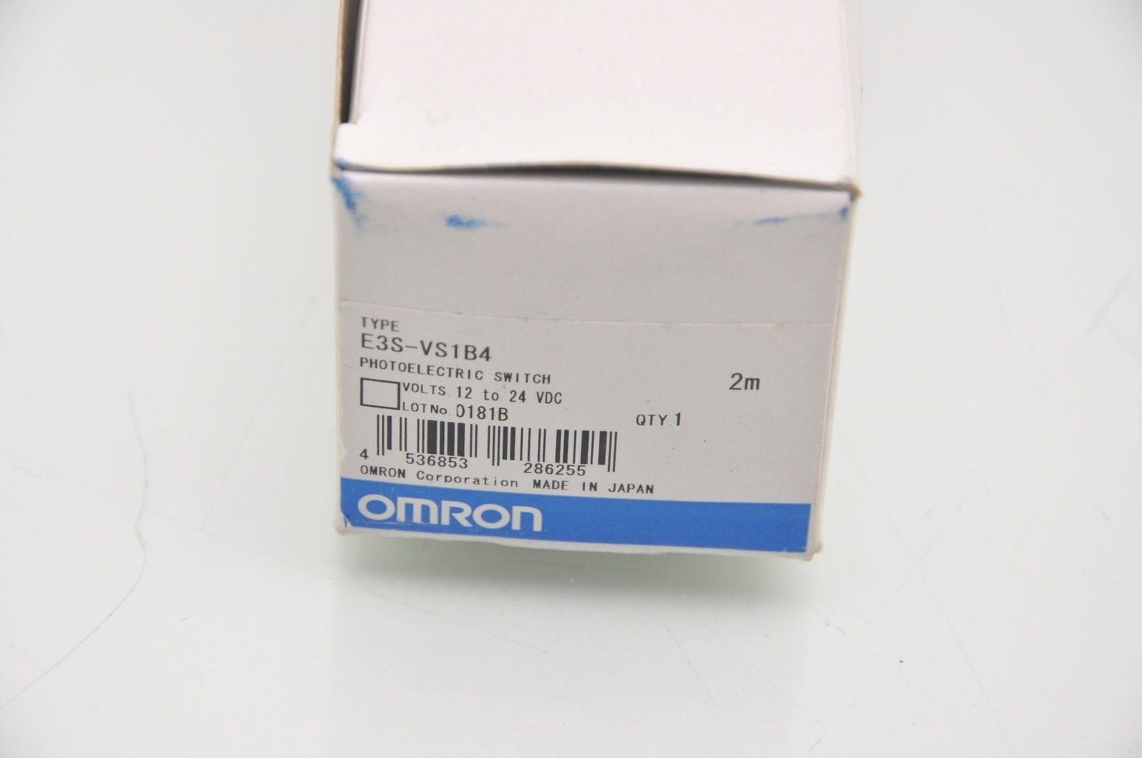 Omron E3S-V1B4 Photoelectric Switch 12-24V DC PLC NIB