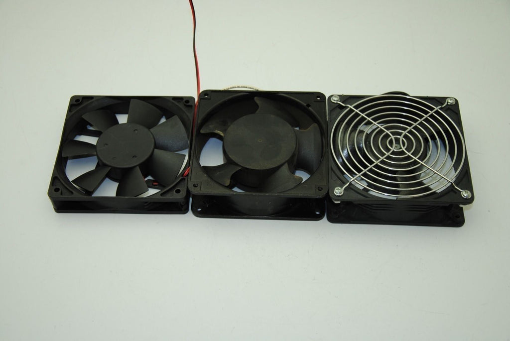 Lot of 3 Axial Fans, SP101A, TA450DC, JF1225B1M