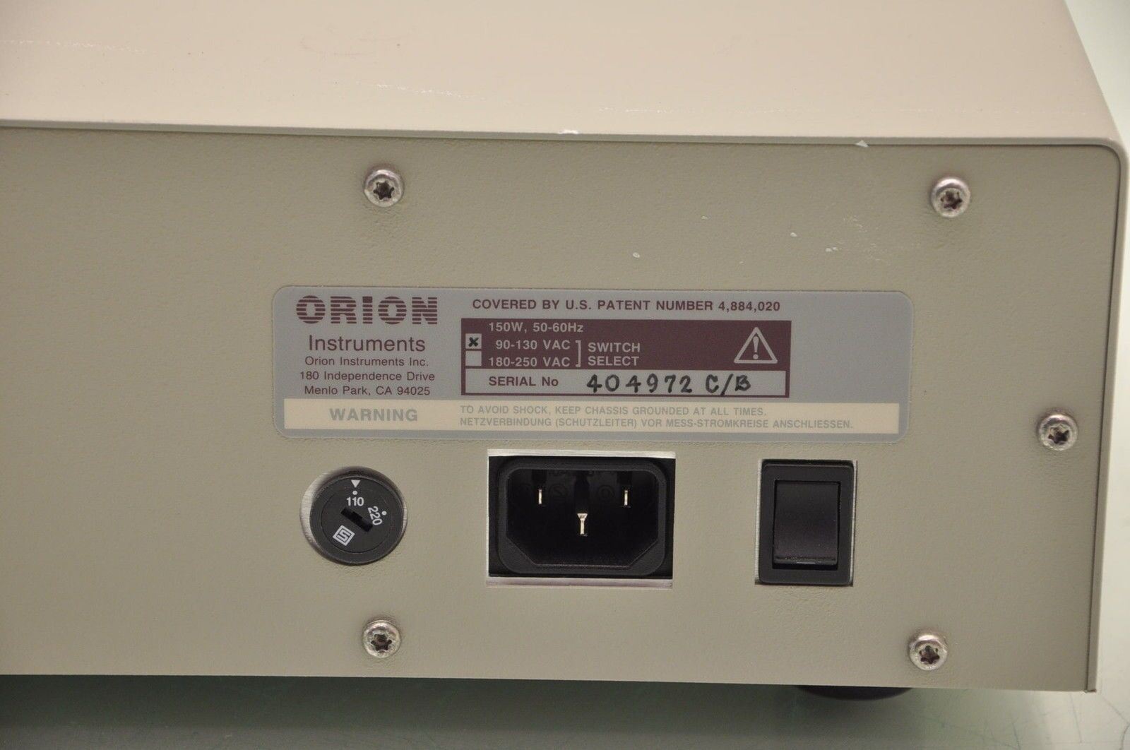 Orion Instruments 8800 Emulator/Analyzer