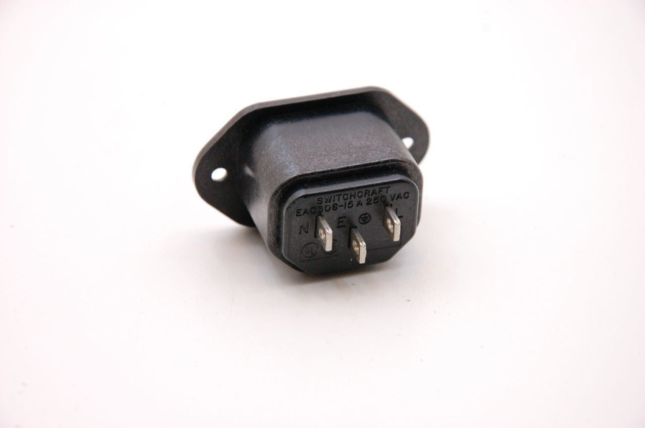 SwitchCraft AC Chassis Mount Female EC 305 15A 250V New Lot of 20