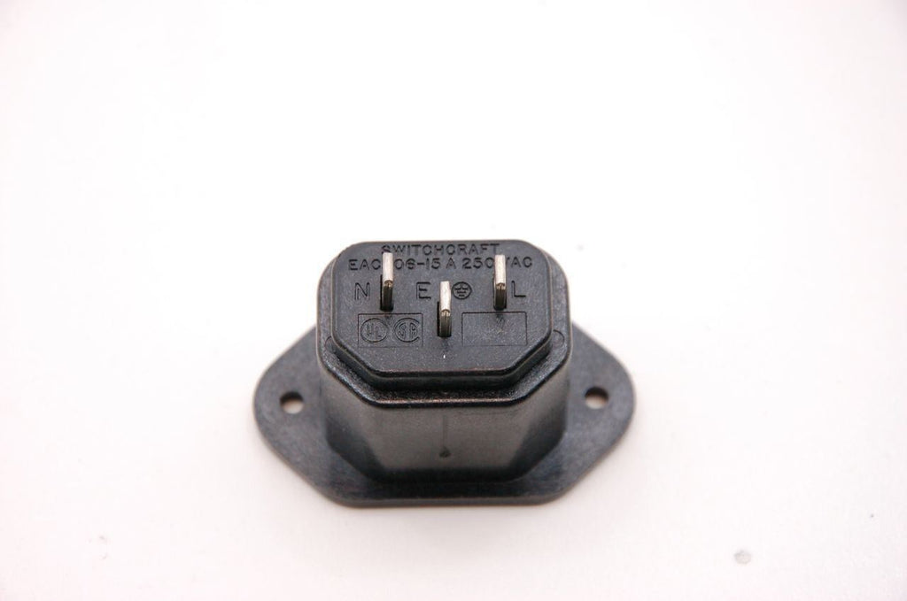 SwitchCraft AC Chassis Mount Female EC 305 15A 250V New Lot of 20