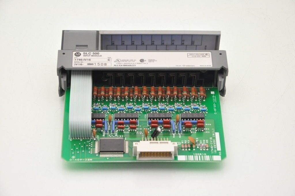 Allen-Bradley 1746-IV16 Ser C, SLC 500 Input Module - Lot of 2