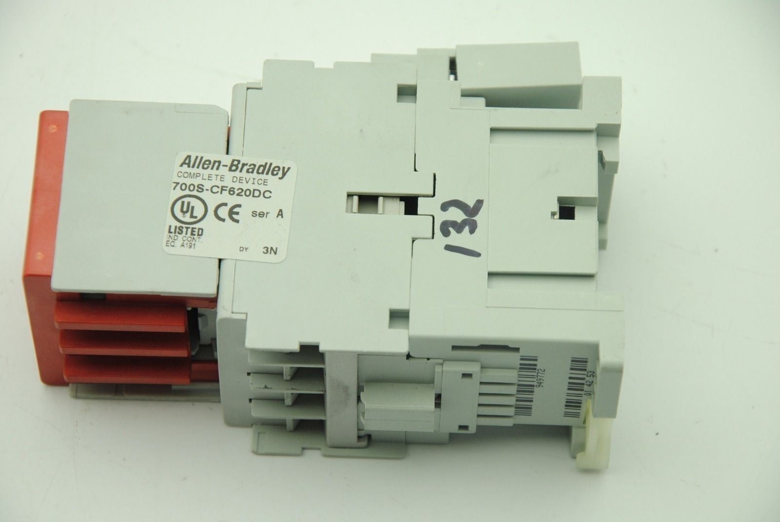 Allen Bradley Guardmaster 700S-CF620DC 230-690V 20A Contactor 110VAC Coil 100S-F