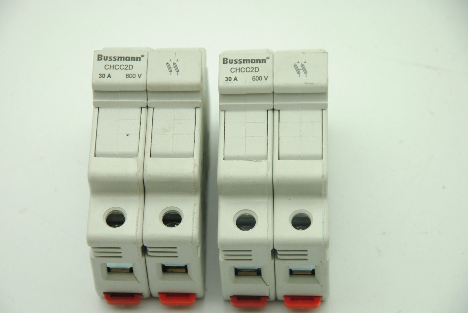 BUSSMANN CHCC2D, 30A 600V, Lot of 2