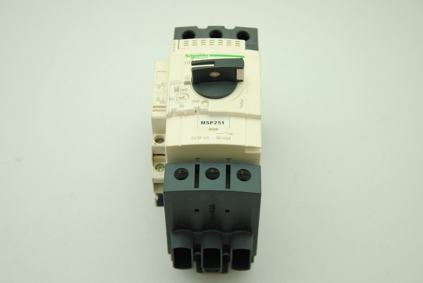 Schneider Electric GV3P 40 30-40A 690V 50/60Hz Manual Motor Starter Switch DIN