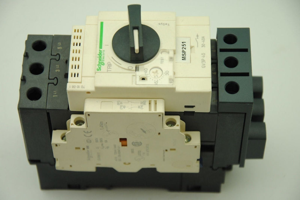 Schneider Electric GV3P 40 30-40A 690V 50/60Hz Manual Motor Starter Switch DIN