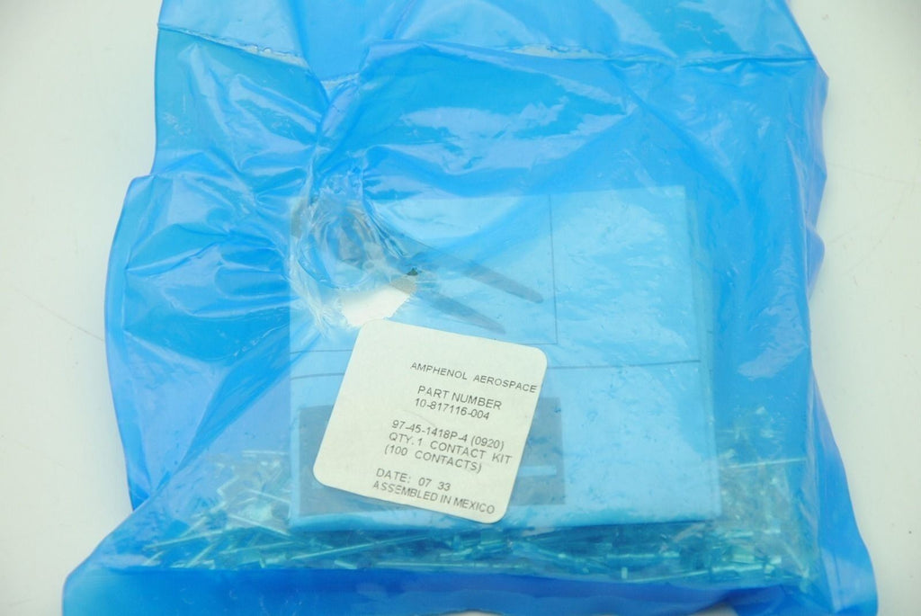 AMPHENOL 10-817116-004 Contact Kit-Pack of 60