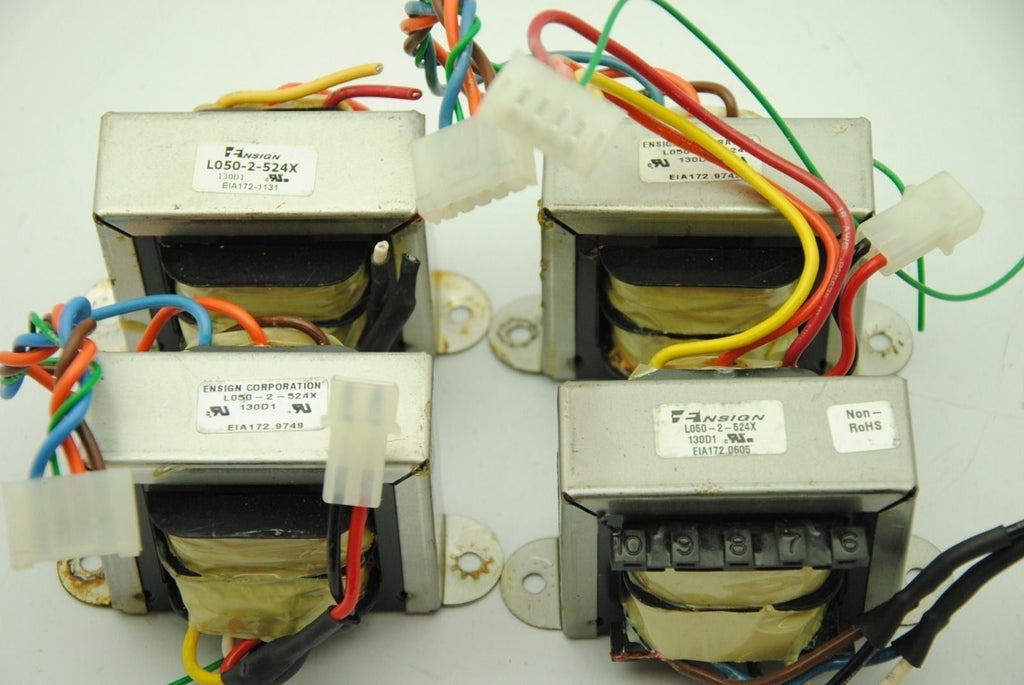 ENSIGN CORPORATION L050-2-524X 130D1, Transformer, Lot of 4