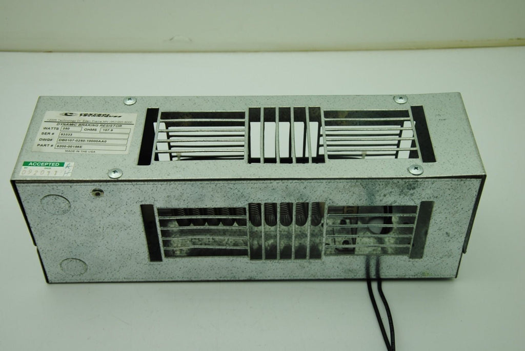 CONTROL TECHNIQUES 8200-00156E, Dynamic Braking Resistor 250w 107.9ohms