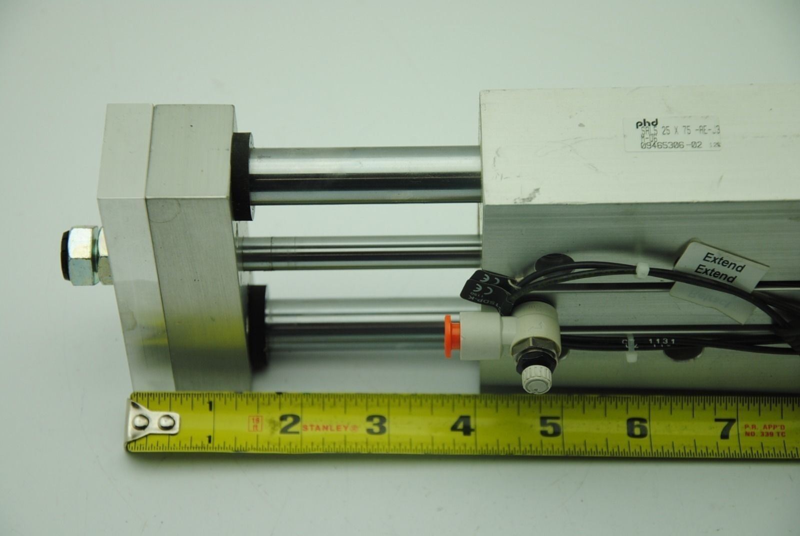 PHD SAL5 25 X 75 -AE-J3 M-Q6, Pneumatic Linear Slide