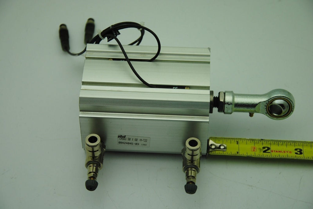 PHD CRS6U 50 X 60-M-T22 Pneumatic Cylinder 60mm stroke 50mm bore Sensors 1/4"