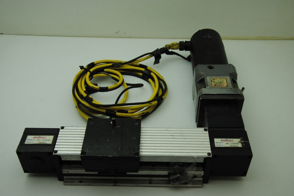 Lintech M1-124406 Belt Driven Linear Rail Actuator w/ PX34-003 Bayside Gearhead