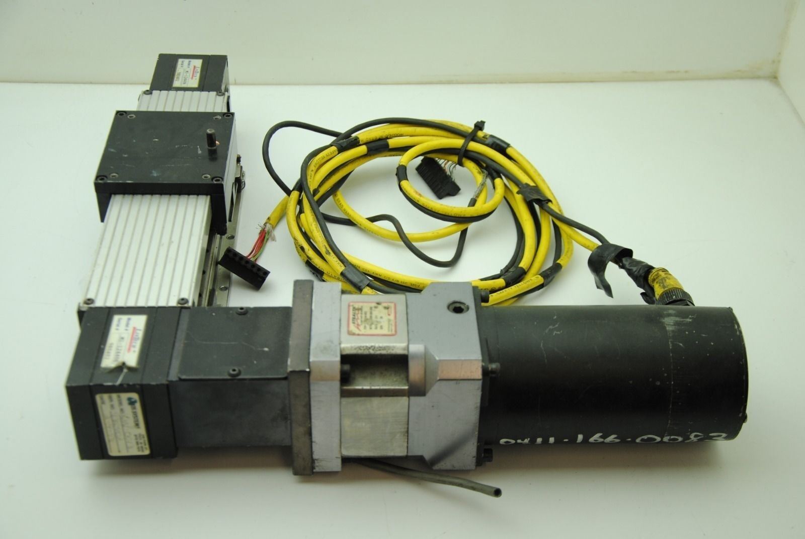 Lintech M1-124406 Belt Driven Linear Rail Actuator w/ PX34-003 Bayside Gearhead