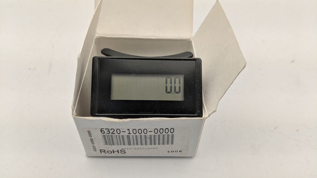 Redington Model 63 6320‑1000‑0000 Panel Mount Hour Meter LCD 3-30VDC input NEW
