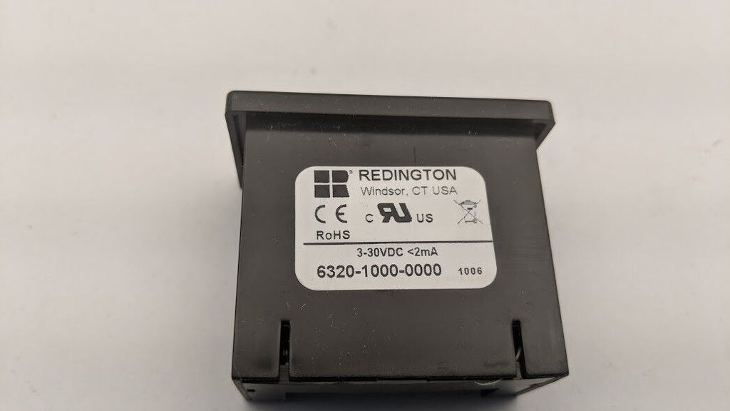 Redington Model 63 6320‑1000‑0000 Panel Mount Hour Meter LCD 3-30VDC input NEW
